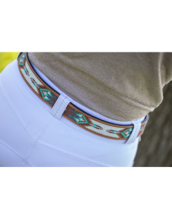 Ceinture Pearl Penelope cognac