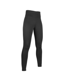 Leggings Cosy fond silicone femme HKM gris foncé