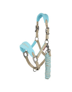 Licol + longe Vogue Fleece LeMieux Azur