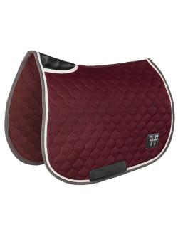 Tapis de selle 2021 Horse Pilot bordeaux 1