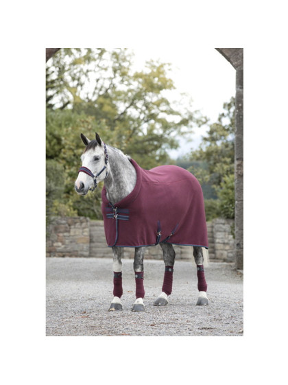 Couverture polaire Rambo Cosy Horseware bordeaux 1