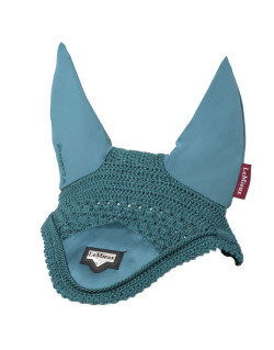 Bonnet cheval Loire Satin Lemieux turquoise