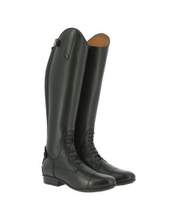 Bottes Primera cuir lisse Equitheme noir