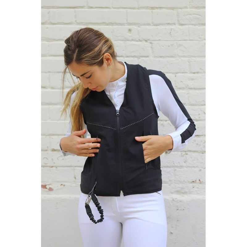 Gilet airbag Airlight 2 Pénélope by Freejump face
