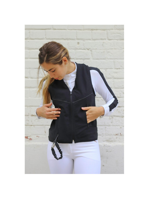 Gilet airbag Airlight 2 Pénélope by Freejump face