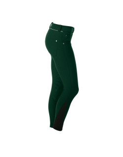 Pantalon d'équitation push up Flags and Cup femme vert foret