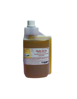 Huile de lin artisanale 1L HOC Ungula Naturalis