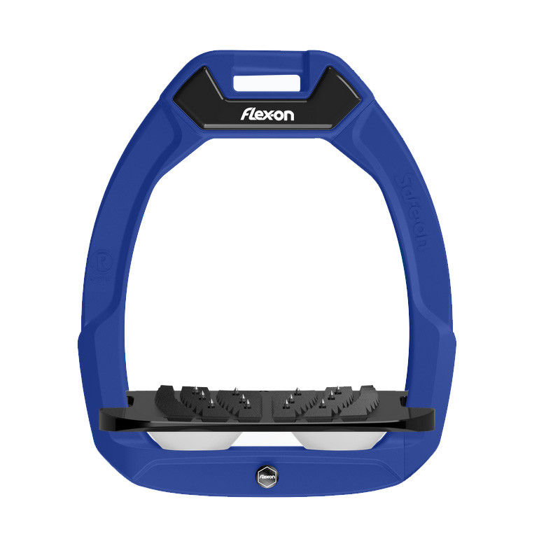 Etriers Safe-On Incliné Ultra-Gripp Flex-On cadre bleu roi Etriers Safe-On Incliné Ultra-Gripp Flex-On cadre bleu roi