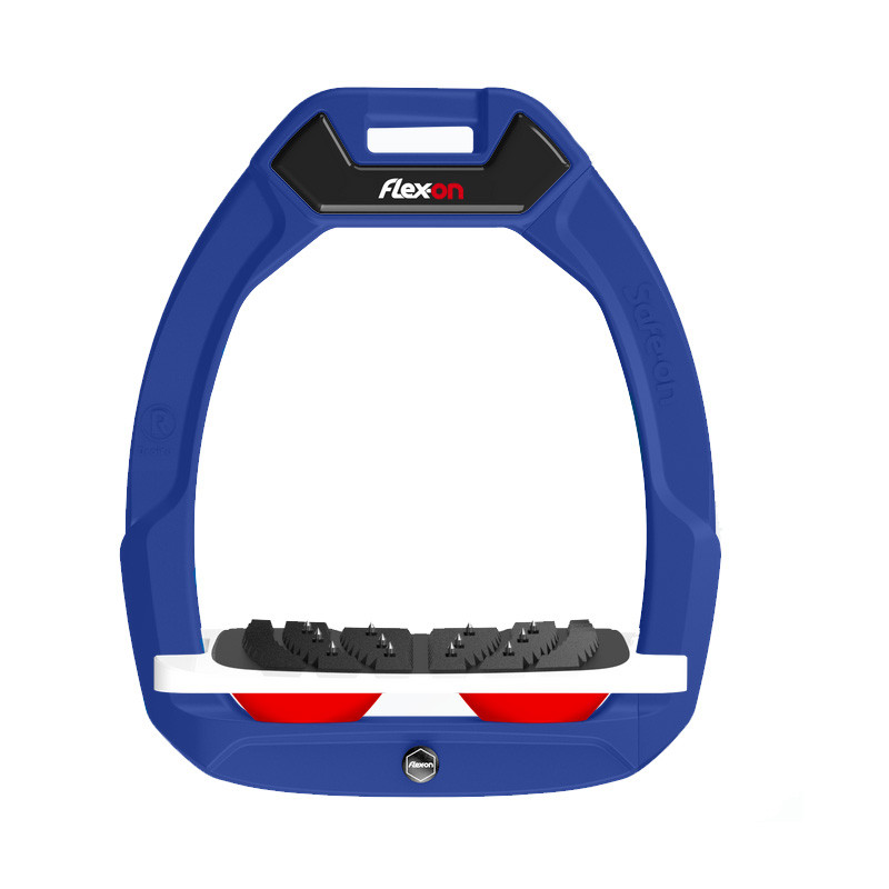 Etriers Safe-On Incliné Ultra-Gripp Flex-On cadre bleu roi Etriers Safe-On Incliné Ultra-Gripp Flex-On cadre bleu roi