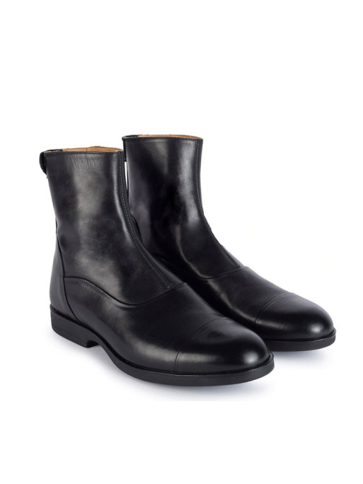 Boots d'équitation cuir noir 1003 Alberto Fasciani 2