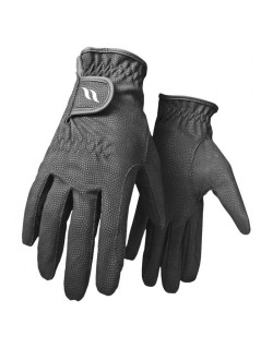 Gants d'équitation noir Back On Track 1