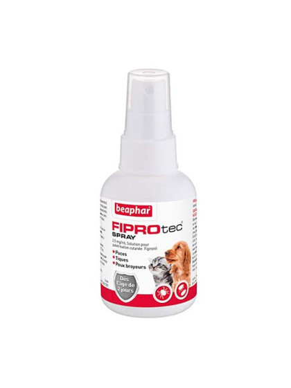 Spray antiparasitaires chien et chat Fiprotec 100ml Béaphar