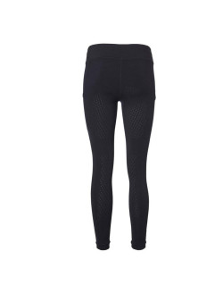 Legging d'équitation Flora Mountain Horse gris clair zoom poche noir dos