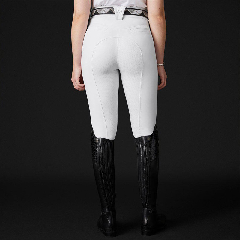 Pantalon d'équitation Diana Mountain Horse blanc ambiance