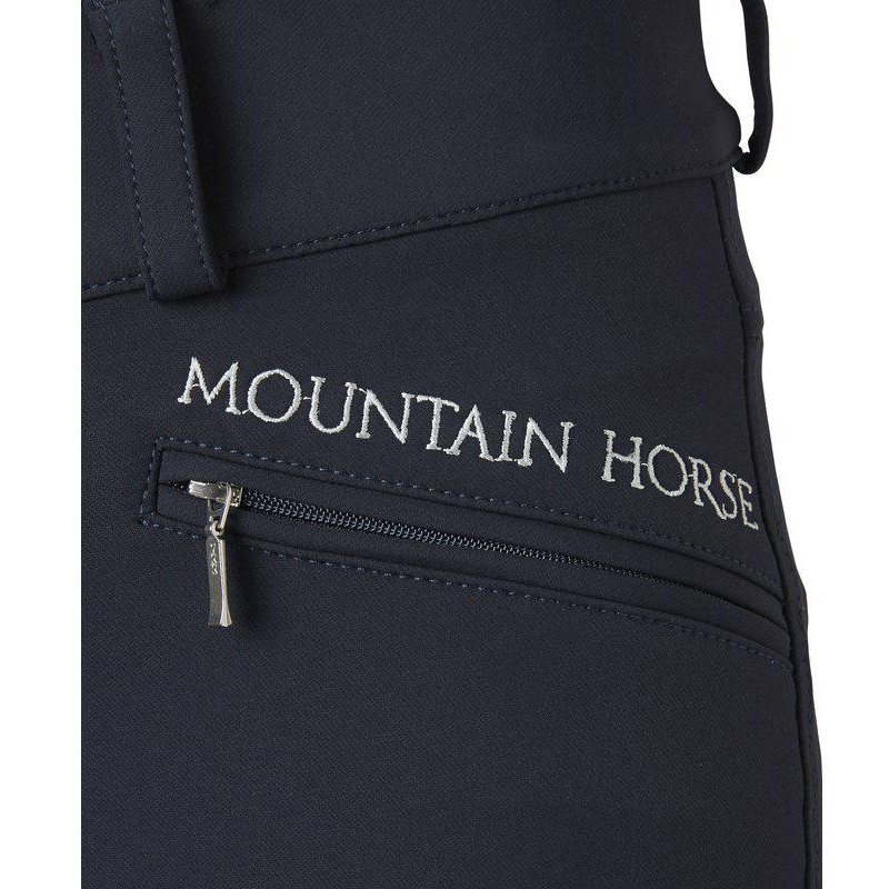 Pantalon d'équitation Diana Mountain Horse noir détails