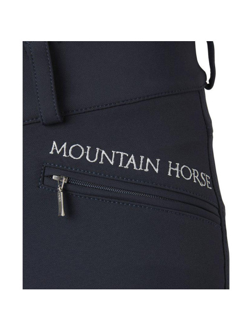 Pantalon d'équitation Diana Mountain Horse noir détails