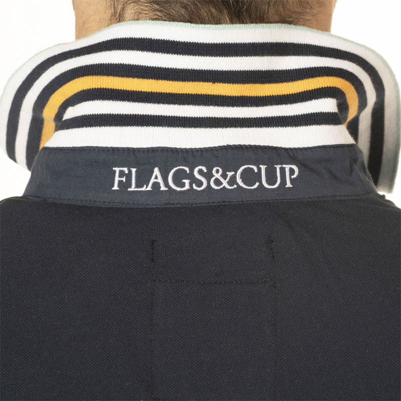 T-shirt Pico homme Flags&Cup 5