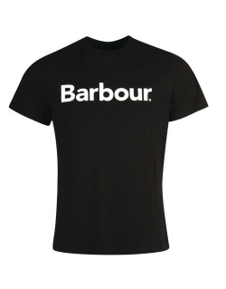 T-shirt Logo Tee Barbour noir