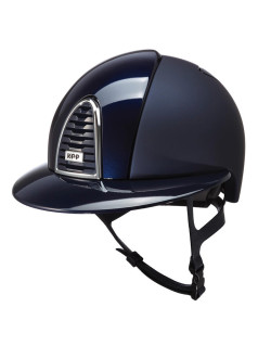 Casque Cromo 2.0 Textile polish visière polo Kep marine