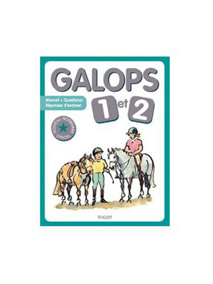 Livre Galops 1 à 4 Manuel de préparation Lavauzelle - Equestra