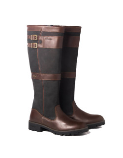 Bottes Longford Dubarry marron / noir