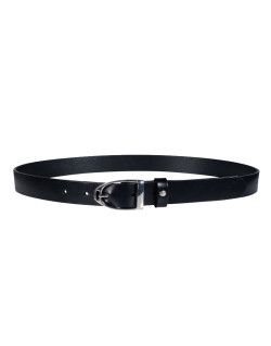Ceinture Beth HKM noir argent