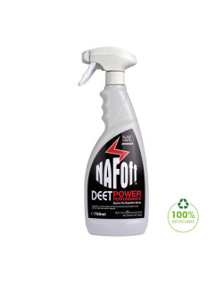 Spray repulsif insectes deet power Naf