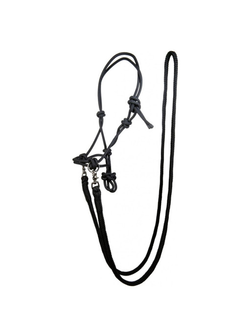 Longe Double HKM 18 M – Sangle Robuste Pour Travail à La Longe Et Au Sol, Séparable