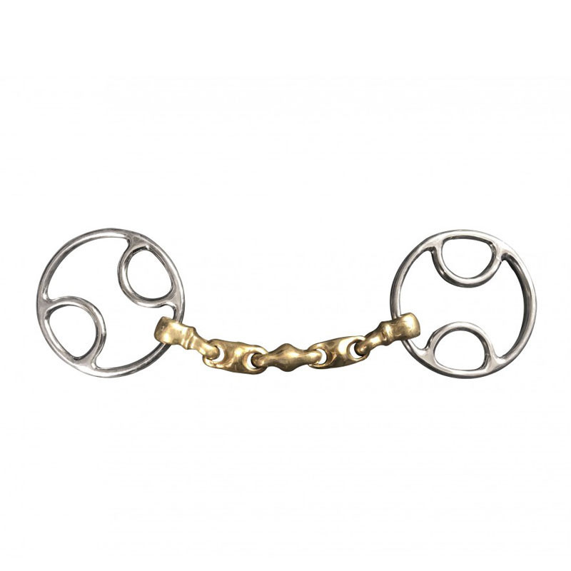 MORS DE BRIDE D'ARTILLERIE À CHEVAL MONTÉE, modèle 1853, Second Empire