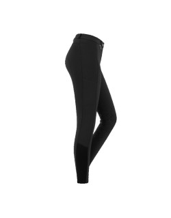 Pantalon d'équitation Micro Knie Silikon ELT noir