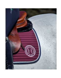 Tapis de selle Karembar CSO Rider Harcour bordeaux