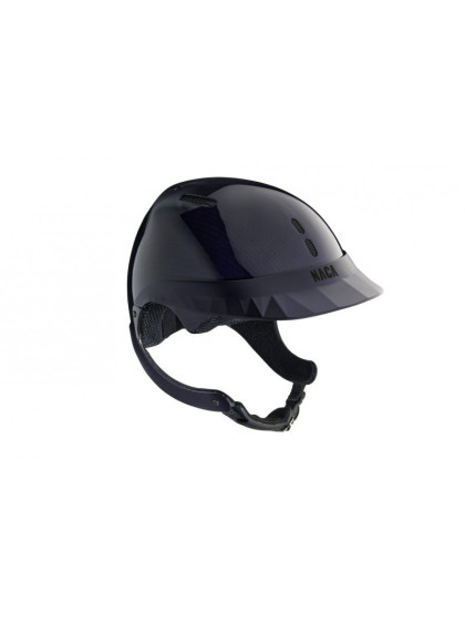 Casque Gravity XP brillant carbone Naca bleu