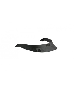 Visière mat pour casque Naca noir / noir