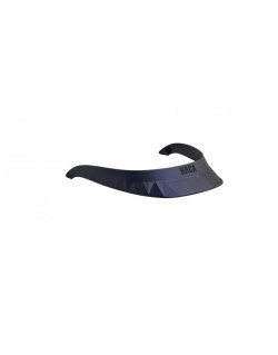 Visière mat pour casque Naca bleu / noir