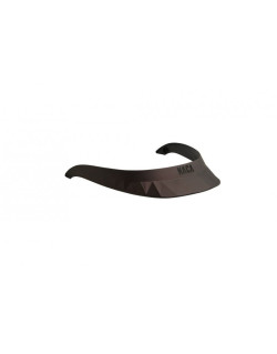Visière mat pour casque Naca prune / noir