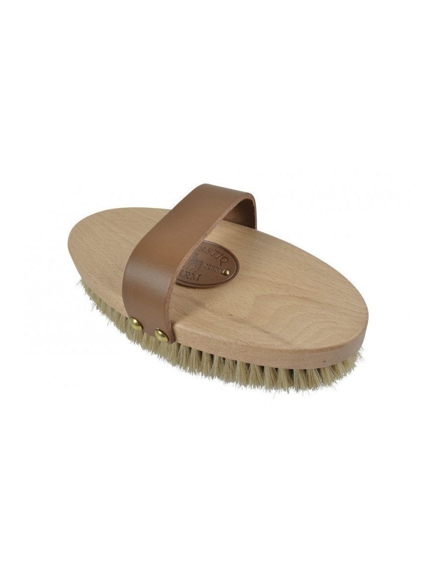 Brosse De Pansage Borstiq Forme Moyenne - Idéale Pour Un Nettoyage En Profondeur