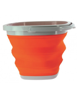 Seau pliant 10L Soft Fun Hippotonic vert néon orange néon