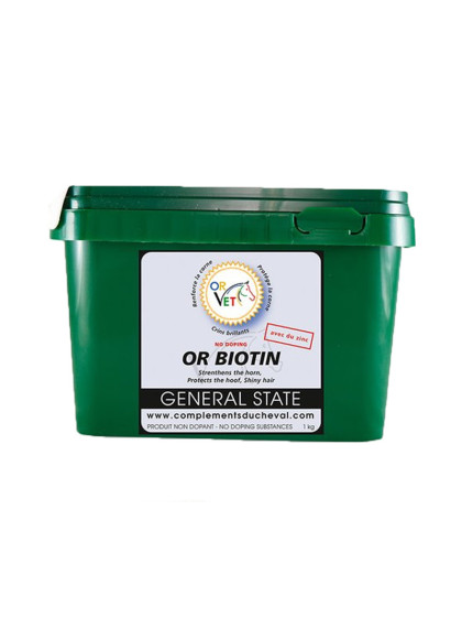 Or-Biotin avec zinc 1kg Or-Vet