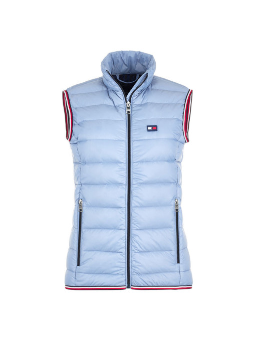 gilet zippé tommy hilfiger femme