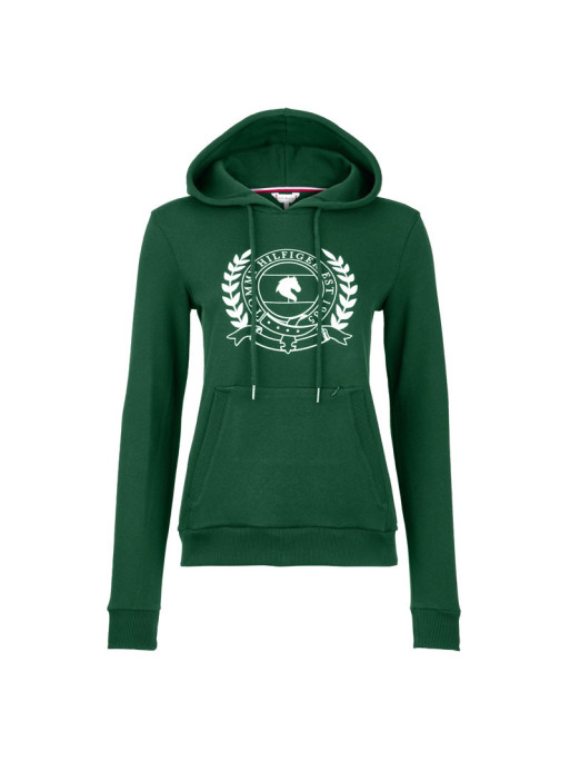 Sweat tommy hilfiger femme vert best sale
