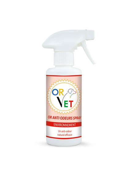 Spray Or-Anti odeurs 250ml Or-Vet
