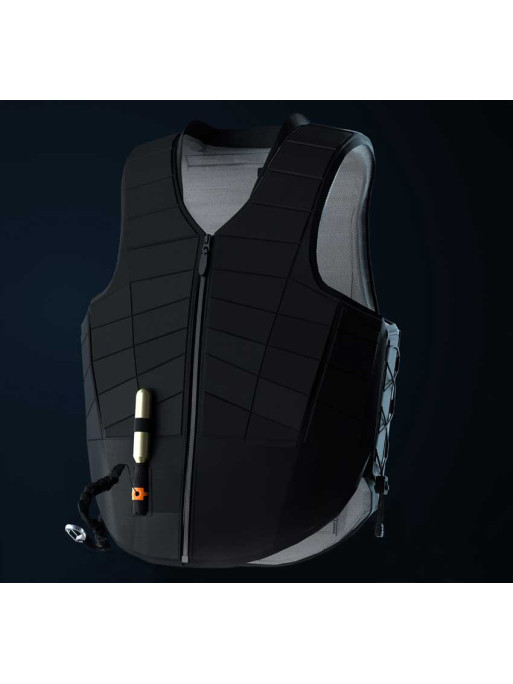 Gilet de Protection RxR Cyb-R Rave Noir/Blanc