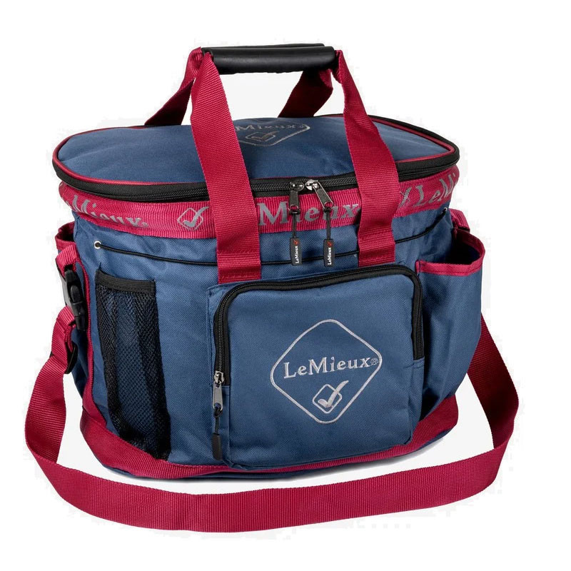 Sac fourre-tout de rangement pliable bleu marine Cheval