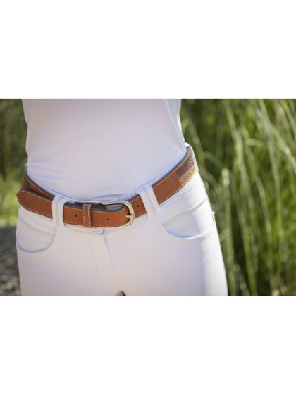 Ceinture Pearlog Penelope marron