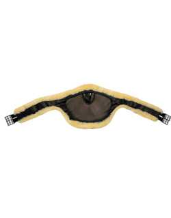 Sangle bavette athlétique Slim Line Mattès marron