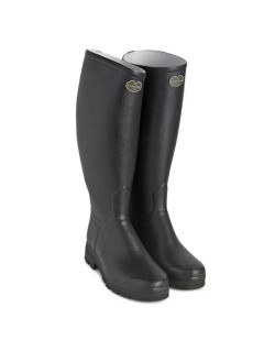 Bottes Saint-Hubert Le Chameau Femme doublées cuir