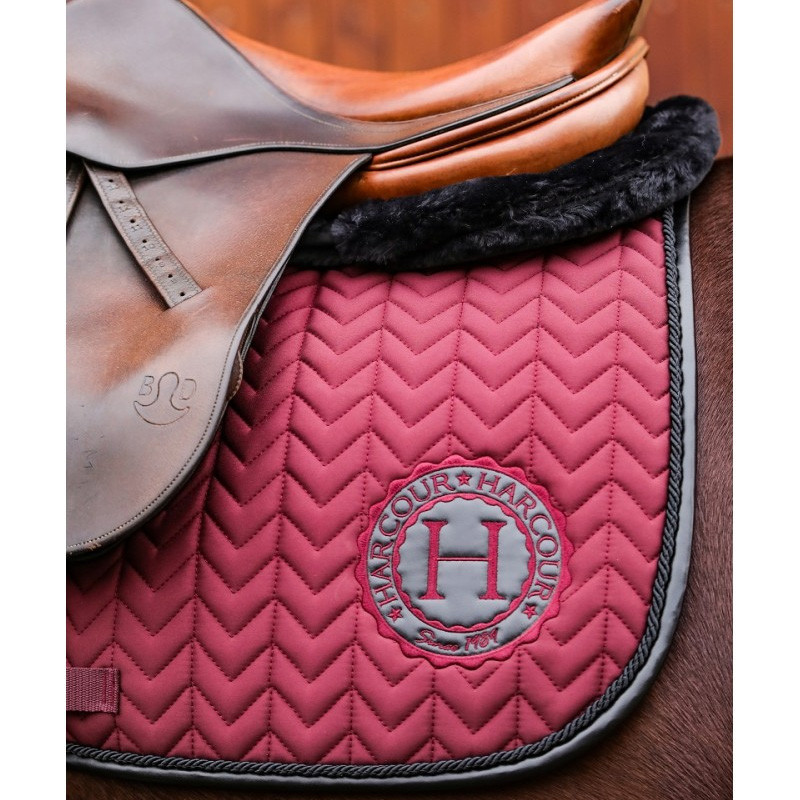 Tapis de selle Karembar navy - Harcour - MPM Sellerie