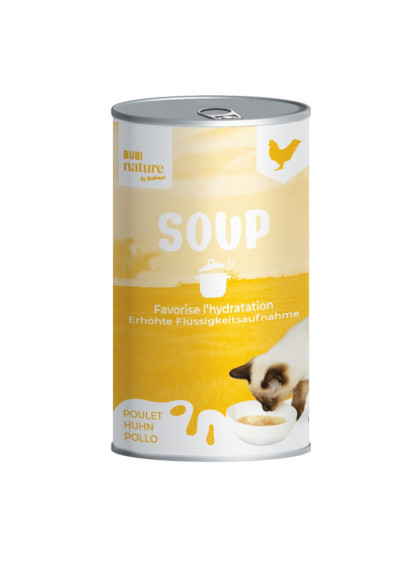 Soupe Bubi Nature au poulet pour chat Bubimex