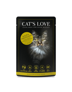Gelée pour chat adulte veau et dinde Bubimex