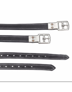 Etrivières cuir/nylon Brio...